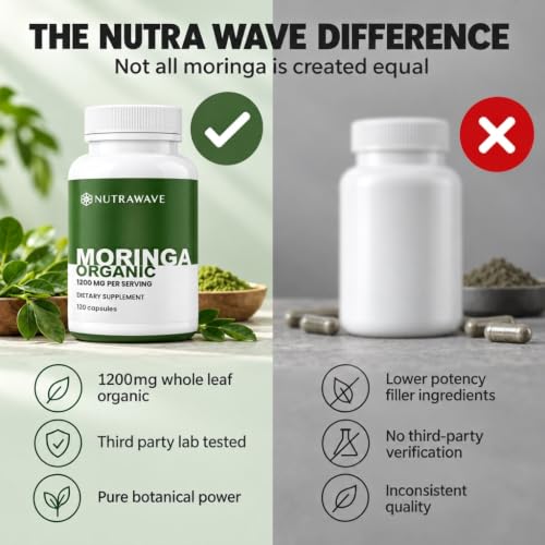 Nutra Wave Organic Moringa Capsules