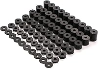 Vista 17 de Arandelas de goma EPDM negras – varios tamaños para postes de montaje de accesorios y retención de funda Kydex