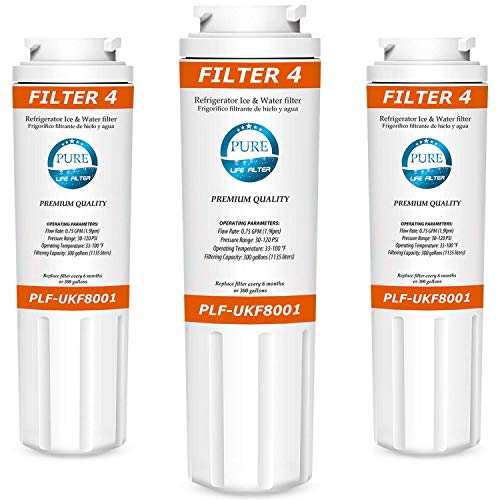 Pure Life Filter 4 Compatible With Maytag UKF 8001 Whirlpool 4396395 EDR4RXD1 Puriclean