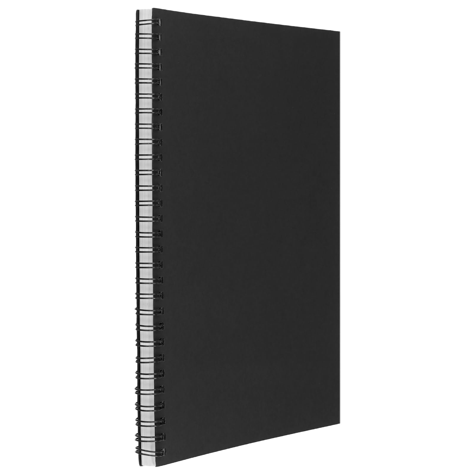 TAICHEUT 10 quaderni a spirale B5, con copertina in carta nera, taccuino in carta spessa per prendere appunti in ufficio aziendale