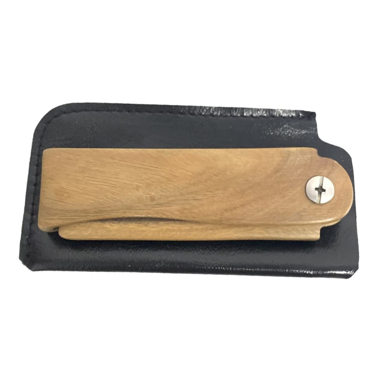5sätze Holz-haarbürste Mit Etui Tragbarer Faltbarer Kamm Für Bart Und Haargestaltung Ergonomisches Design Für Reisen Und Täglichen Gebrauch