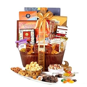 Broadway Basketeers Condolences Gourmet Chocolate | Basket, Kosher Sympathy Food | Baskets for Delivery, Perfect Care Package Box or Assorted Snacks | for Bereavement, Loss, Funeral, or Shiva
