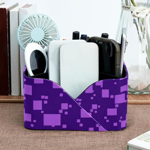 Ranger ses crayons facilement avec le porte-stylo violet géométrique - 7