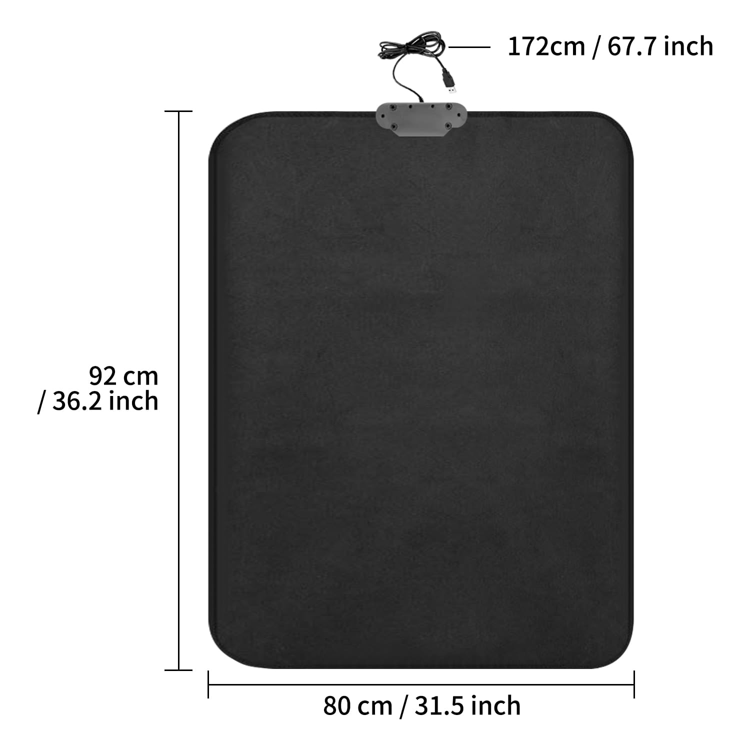 OSTENT USB Antiscivolo StepMania Passo di Danza Tappetino da Ballo Coperta per PC Laptop Ritmo Videogioco per Windows