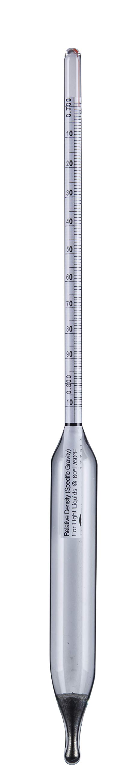 Relative Density (Specific Gravity) Hydrometer (0.700/0.810, 1910)