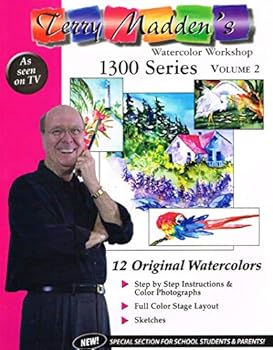 Paperback Terry Madden's Watercolor Workshop: 1300 series, Volume 2 Book