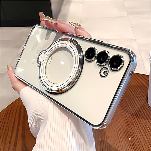Coque Samsung A32 blanche et dorée idéale pour vos appels vidéo