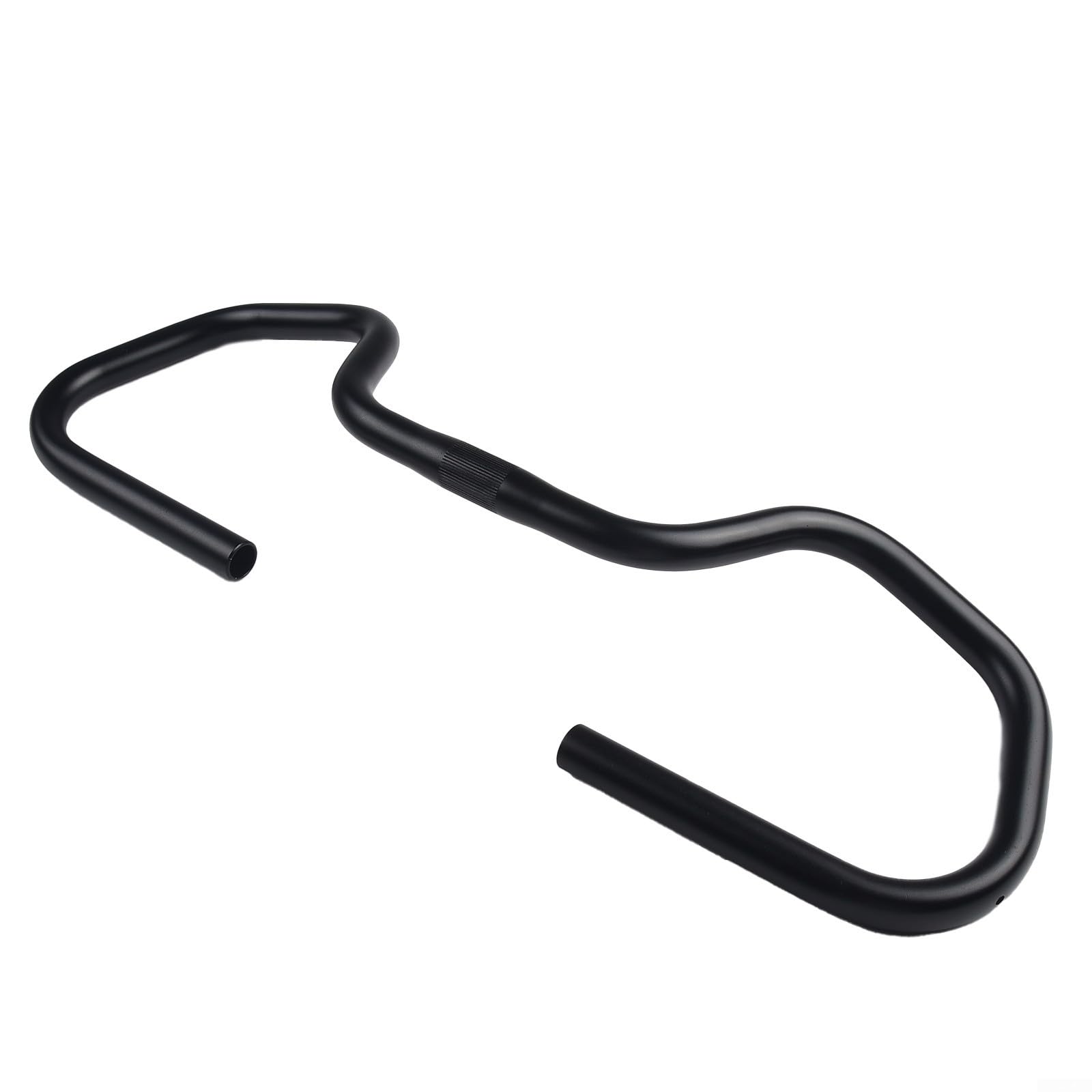 Guidon en aluminium durable pour vélo de randonnée 25 4 mm 580 mm, noir (25,4 mm)