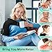 Triple Methode Schultermassagegerät, Schulter Massagegerät, Schultermassage Gerät mit Wärme und Vibration, Massagegerät Nacken Schulter, Schulterbandage Schultergurt für Papa Mama Zuhause, Büro