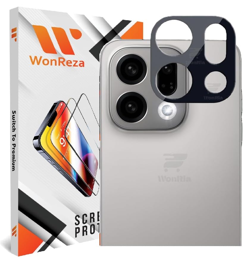 Image of Pack 1- Back Camera Glass Protector for Oppo Find X9 5G [3D Premium] Camera Glass Protector (Black)