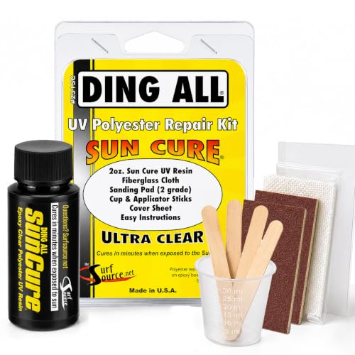 Ding All Sun Cure Surfboard Fiberglass Kit