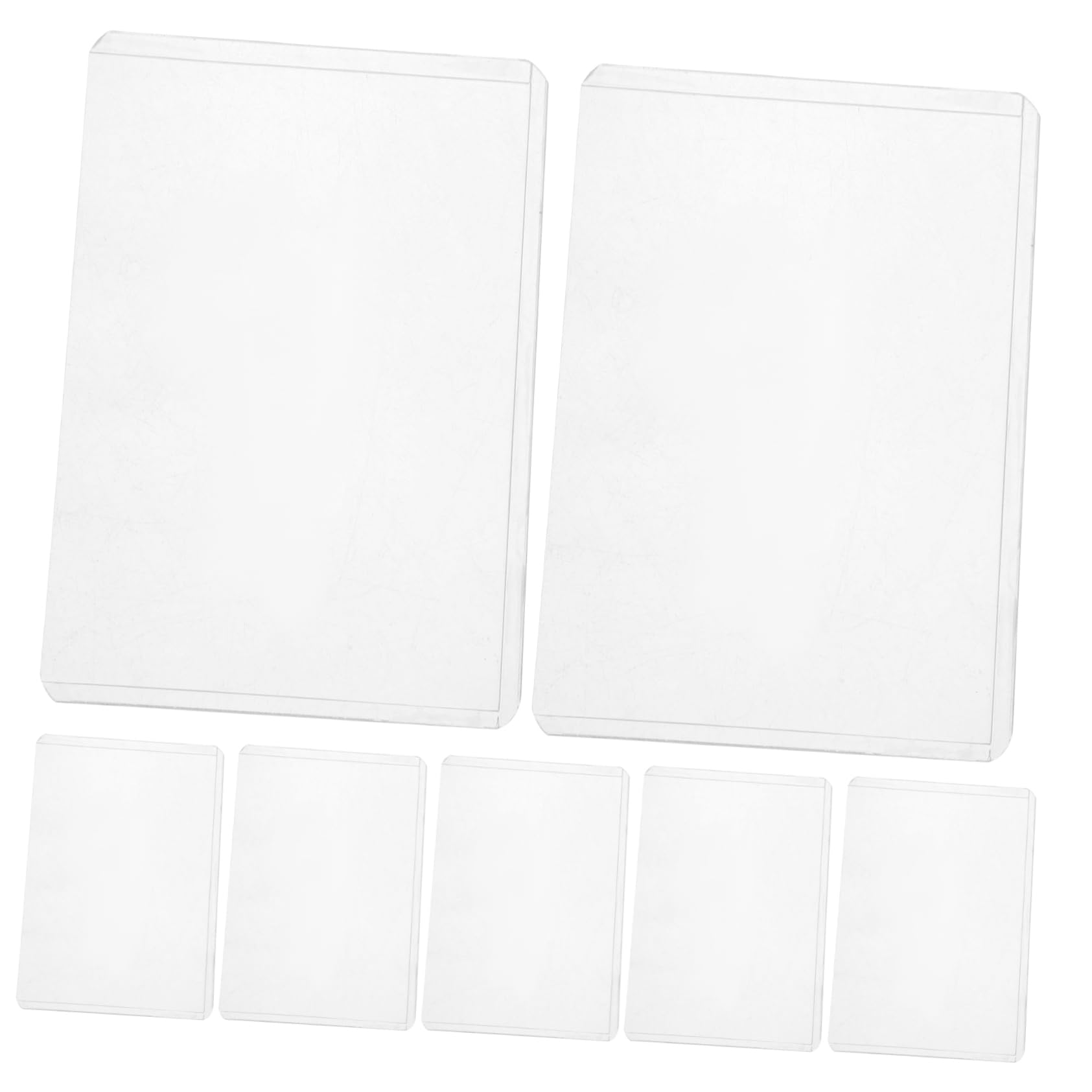 SHINEOFI 5 Set Custodia Protettiva Per Delle Celebrità Bustine Trasparenti Carte Custodie Trasparenti Per Carte Copertina Delle ie Per Collezionabili 20 Pezzi * 5