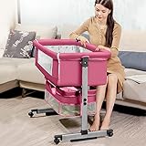 【Fácil instalación】 cuna viaje bebe,Cuna de bebé portátil No se necesitan herramientas durante el montaje. Siga las instrucciones del manual para ensamblar. Este Cuna de Viaje Plegable es imprescindible para los nuevos padres y también es un regalo