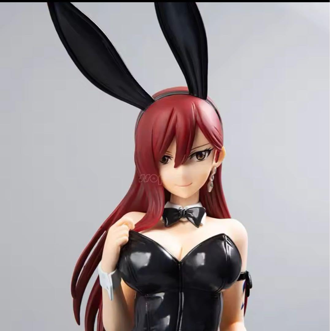 FAIRY TAIL エルザ・スカーレット バニーVer. 1/4 フィギュア 新品】エルザ スカーレット 1/4 生足バニーVer｜Yahoo!フリマ