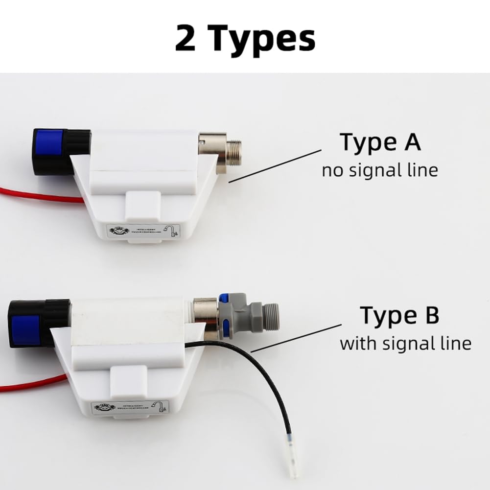 Controller touch intelligente con sensore a induzione per rubinetti da cucina con vano batteria, controllo touch estraibile per rubinetti da cucina, durevole, facile da usare B