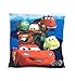 Coussin Fantaisie Enfant - 35 x 35 cm - Cars - Disney - Flash MC Queen