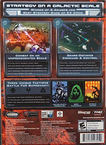 Supreme Commander Pc - vue 3