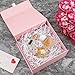 PLINJOY Pink Gift Box 8x8x4 Inches Small Gift Boxes for Presents with Magnetic Closure Lid Luxury Collapsible Gift Box Bridesmaid, Wedding, Birthday Boxs for Gift Packaging