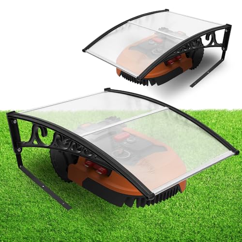 EINFEBEN Robot cortacésped Garaje Techo Carport para cortacésped ...