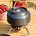 PASNMKvn Outdoor Camping Coffee and Teas Kettle Portable Teapot Aluminum Alloys Camp Teas Coffee Pots Water Boilers for Picnics