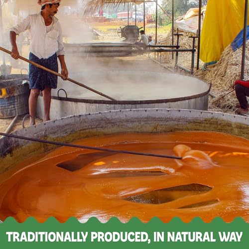 Image of BE'BE' BURP Jaggery /Gur /Gud Powder, Natural Sweetener, Healthy Sugar Subsitute, 200g