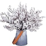 Babys Breath Fabric Cloth Artificial Flowers 6 Bundle European Fake Silk Plants Decor Wedding Party...