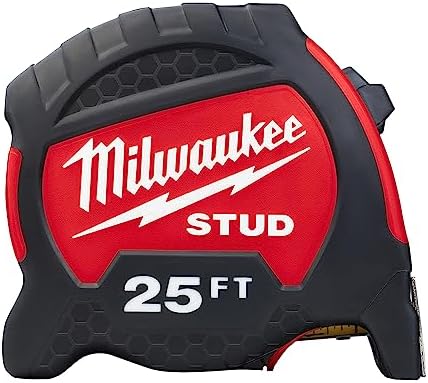 MILWAUKEE 48-22-9725 25ft Gen II STUD Tape Measure