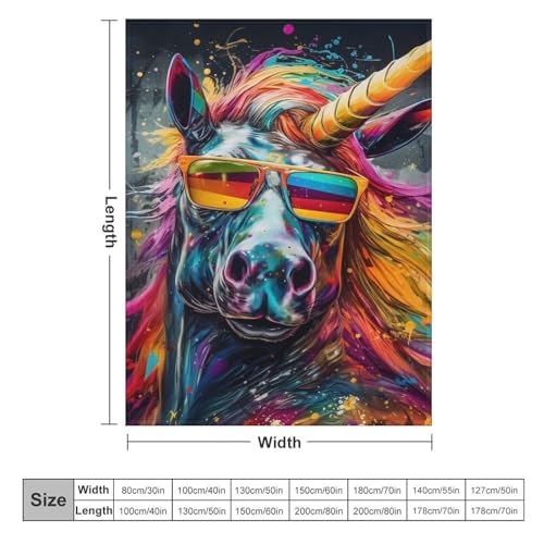 Couverture plaid cheval en flanelle douce, le cadeau idéal pour passionnés