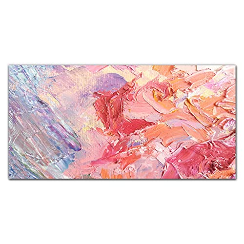 Décoration murale salon avec l'image sur verre Coloray 100x50cm motif peinture abstraction