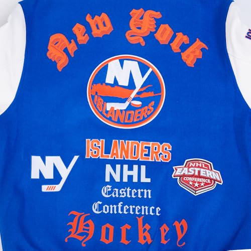 Image of Pro Standard Mens NHL Old English Varsity Jacket