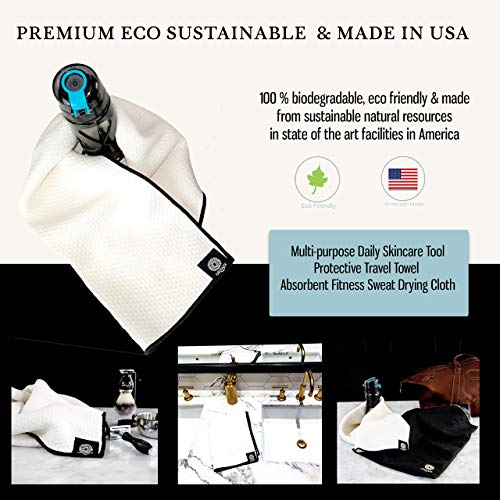 X Large Antimicrobial Wet Bag & Organic Towel Set Inhibits Bacteria And Odor From Gym Clothes, Swimsuits And Travel Laundry #TOP5