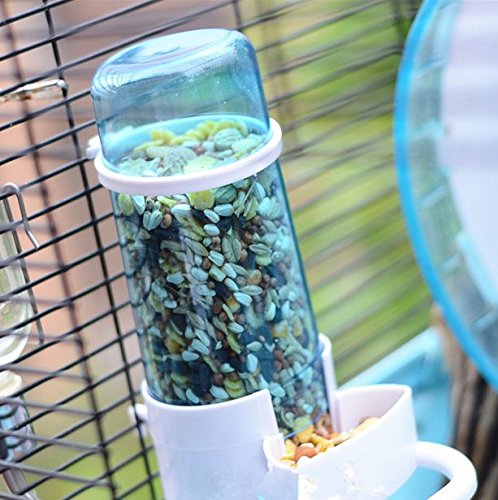 Old Tjikko Pet Feeder Automatic,Bird Hamster Small Animal Feeder, Automatic Feeding Device Dispenser for Hamster Bird… - Image 4