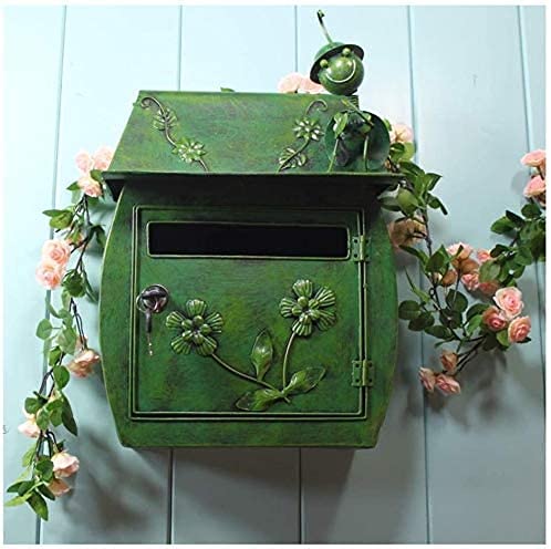 Boîte aux lettres murale style pastoral rétro pour raviver vos souvenirs