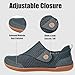 Imagen de Zapatos Diabeticos para Mujer Hombre Extra Anchas Transpirables Ligero Antideslizante Ajustable Cómodo ortopédicos Zapatillas para Caminar Calzado Edema Artritis Ancianos Persona Mayor