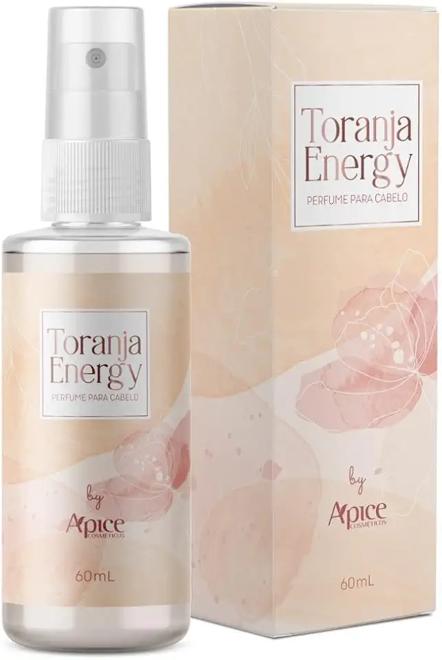 Ápice Perfume Capilar Toranja Energy | Fragrância Refrescante com Toranja, Pomelo e Bergamota | Brilho e Proteção para os Fios | 60ml