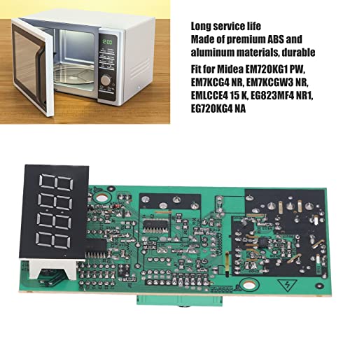 Microwave Electronic Control Board, Microwave Oven Accessory Lightweight Microwave Computer Board Well Fitted For Repairing #TOP2