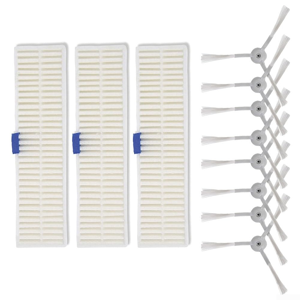 Produktbild von Daaxing 7-teiliges Rollenbürsten-Filter-Set Für Rowenta Explorer 60 (ZR740003) – 1 Walze, 2 Filter, 4 Seitenbürsten