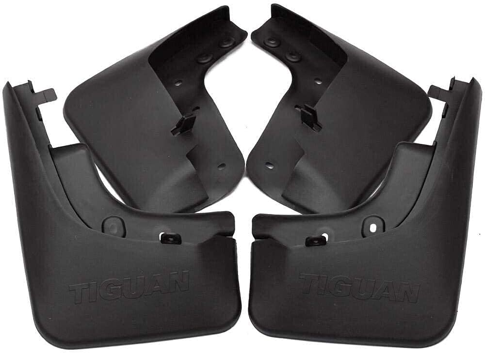 Kit De 4 Garde-boue Pour Volkswagen Tiguan (2009-2014) - Protection Contre Boue, Pierres, Sel - Installation Facile Avec Vis Incluses