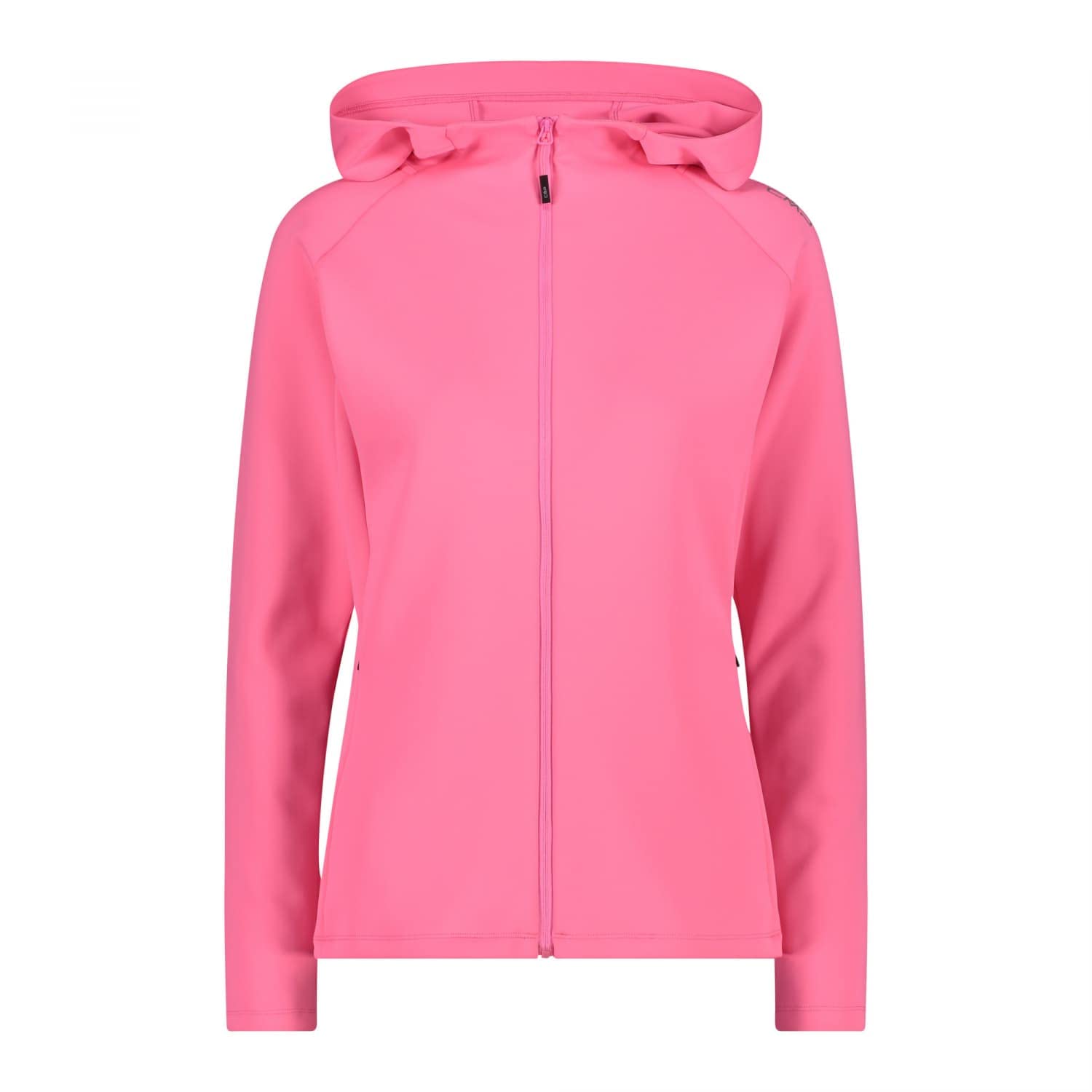 Felpa Donna CMP In Poliestere/elastan Taglia 50 Colore Pink Fluo - Comoda E Funzionale Per Tutti I Giorni