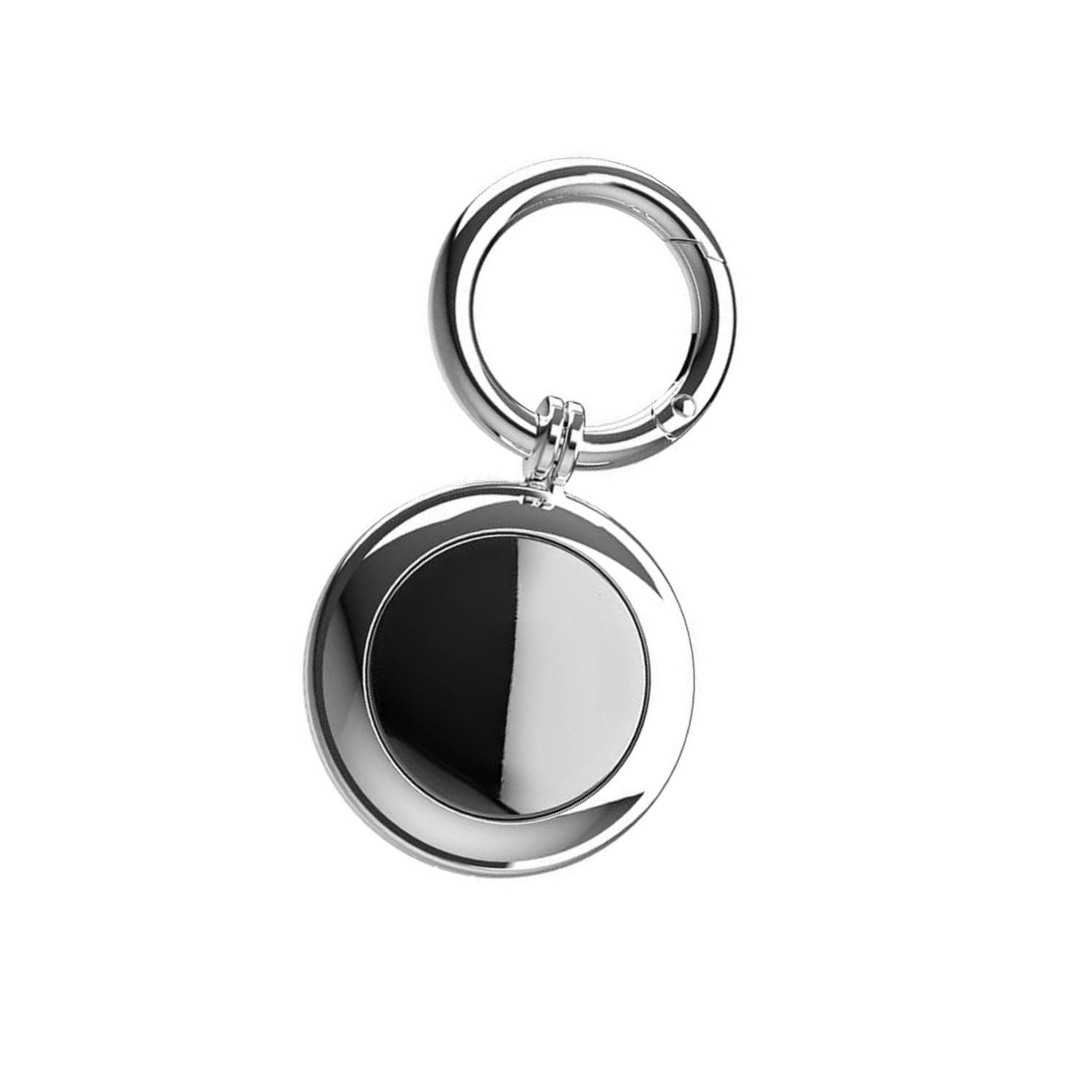 Metal Airtag Holder - Durable AirTag Case with Key Ring - AirTag Keychain - Metal Protective Air Tag Holder for Dog, Pets, Kids, Keys, Wallet,