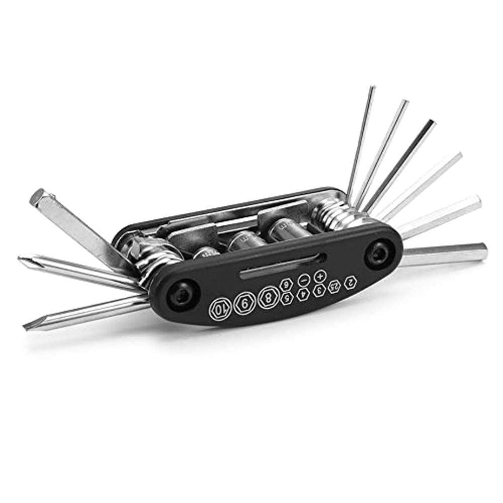 WROPZO 16-in-1 Bicycle Repair Tool Kit, Multi-Function Wrench Set for Mountain and Road Bikes 2