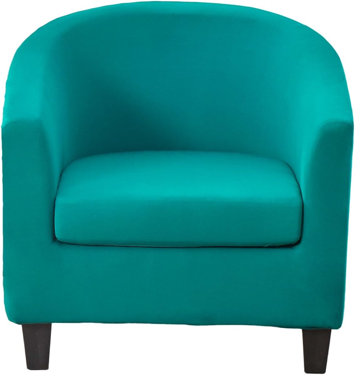 GOSTADY Club Chair Slipcover 2 Piece Solid Color Tub Chair