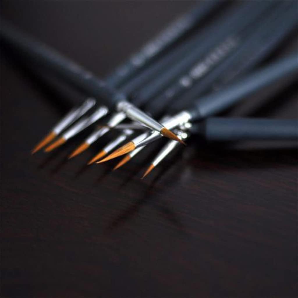 Hair Art Fineline Pen Painting Brush Line for Artist Acrylic Oil Watercolor Gouache Drawing