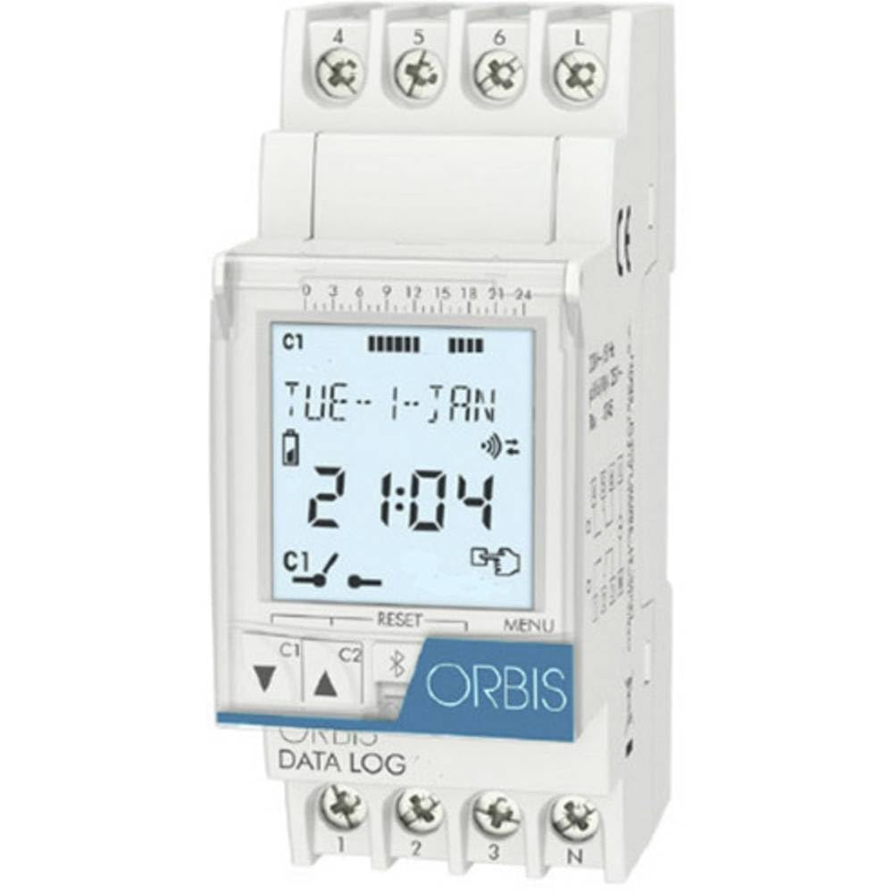 Orbis OB174012 Data Log 230 V cyfrowy wyłącznik czasowy
