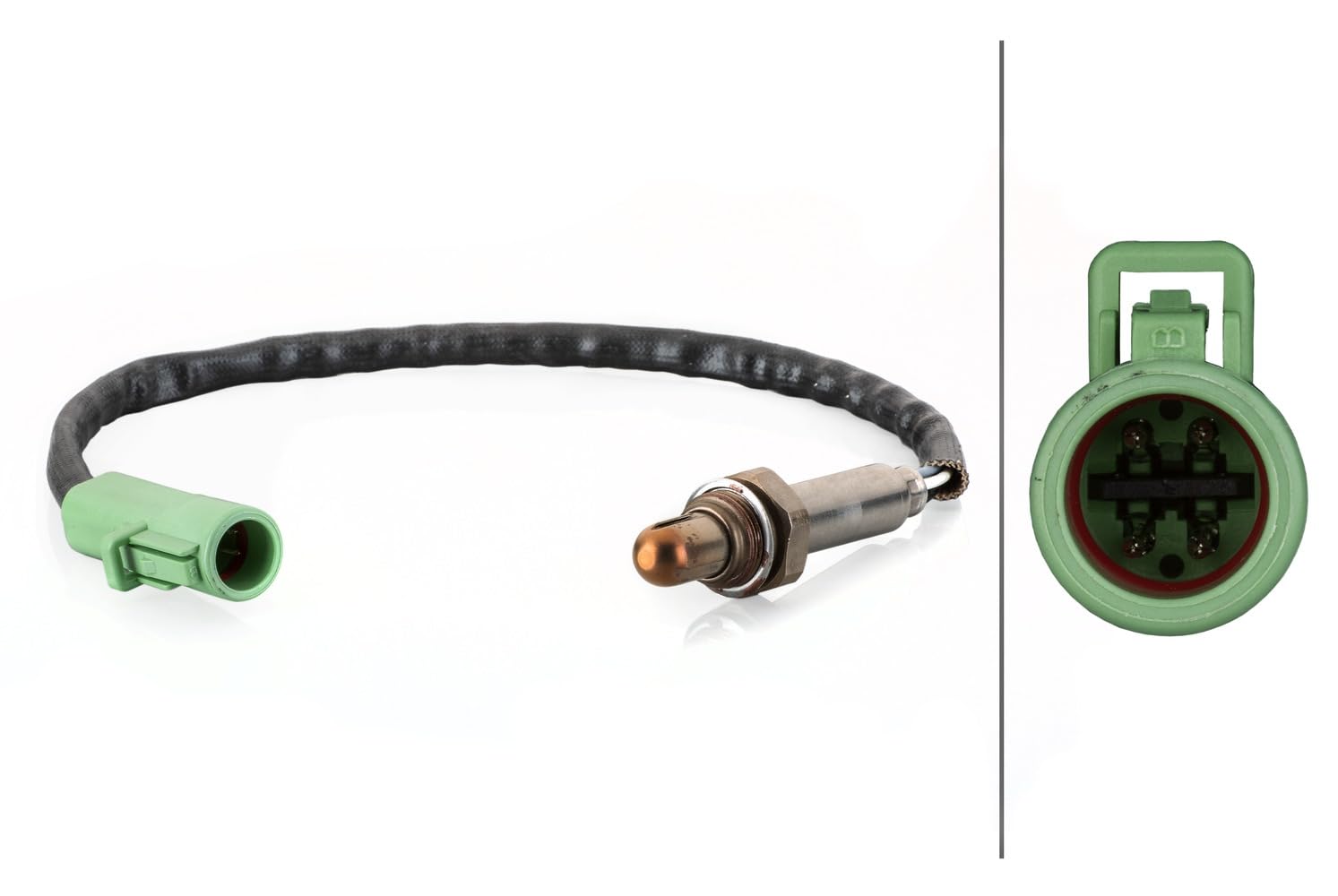 HELLA 6PA 358 103-381 Sonda lambda, 4a... poli, Cavo 350mm