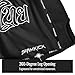 SIAMKICK Elite Muay Thai Shorts for Men Women Boxing Kickboxing High Grade MMA Fight Clothing Training Workout Trunks (Medium, Bloodline)