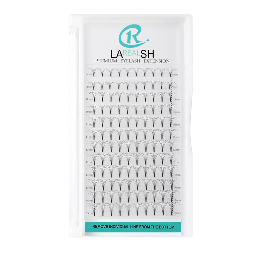 Premade Fans 6D Eyelash Extensions Short Stem Pre Made Fans Lash Extensions 0 07 0 10 C D