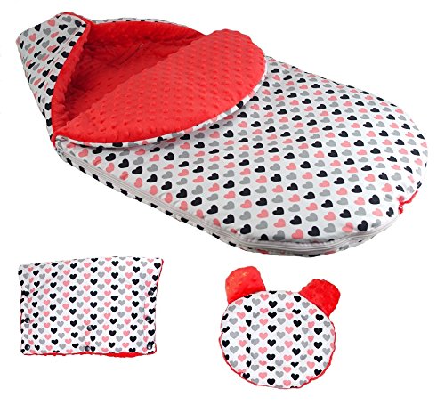 Baby Toddler Stroller cossytoes Buggy Liner Padded pram FOOTMUFF/HANDWARMER/PRAM Pillow (3 pcs Set M Size, 14)