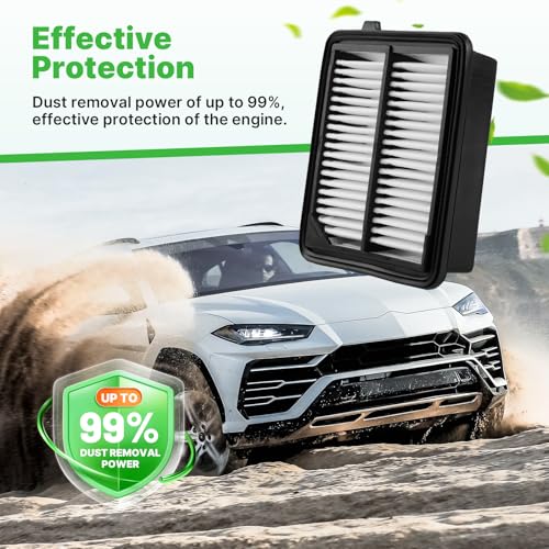 Image of Engine+Cabin Air Filters Fit for Hybrid 2014-2015, 2017-2022 Accord 2.0L