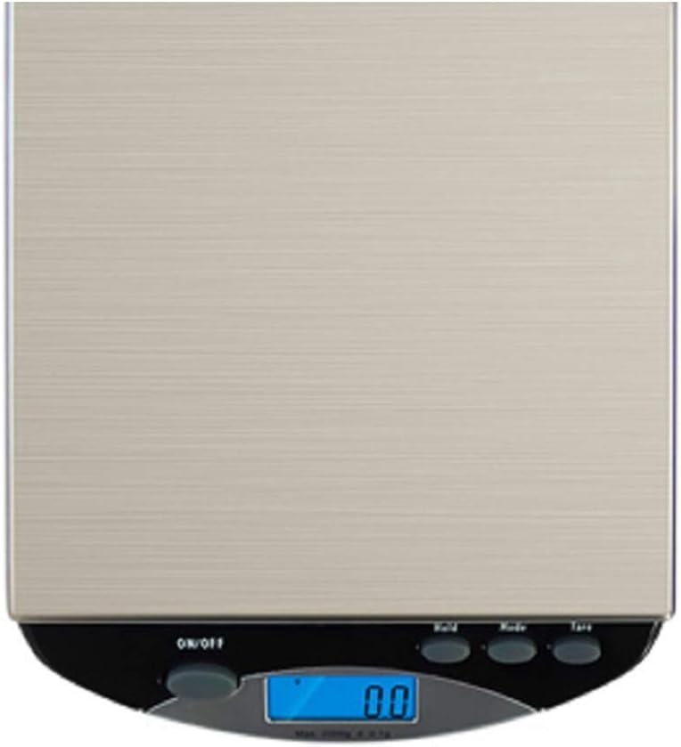 6000g / 1g Digital Scale Kitchen Cooking Measure Tools Stainless Steel Electronic Weight LED Display Scale Overload Weight